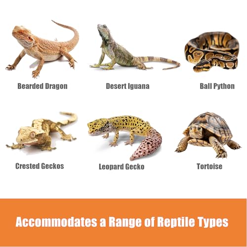 Bearded Dragon Tank Accessories, Reptile Terrarium Liner, Bearded Dragon Substrate Bedding for 120 Gallon Reptile Tank, 4x2x2 Reptile Enclosure