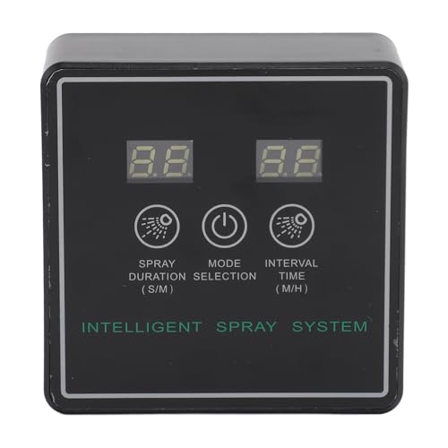 Reptile Misting System, Timer Mist Easy to Simulates Rainfall Automatic Misting System for Office (5m 2 Sprinkler Head)