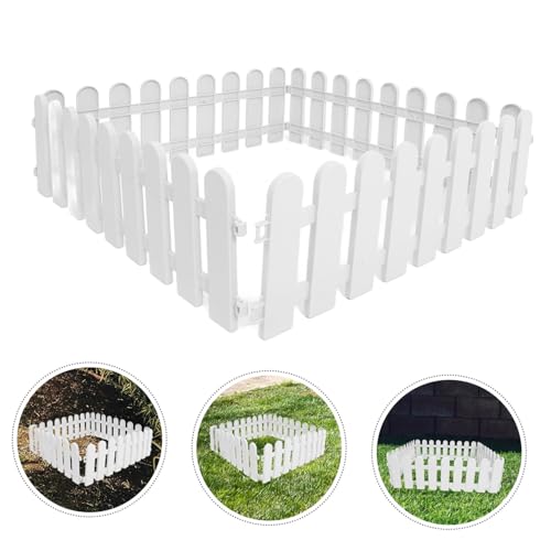 Mikikit 4Pcs Outdoor Turtle Playpens Pet Breeding Fences for Safe Enclosure for Tortoise Habitat Easy to Install for Garden Outdoor Use