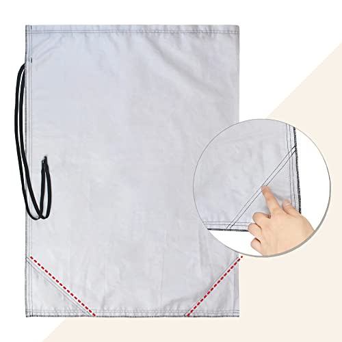2 Pack Cloth Snake Reptile Bag with Bite Free Pouch Corner Drawstring for Capturing Moving Transporting Hunting Catching Snakes Reptiles to Vet or Travel - size: 16x22