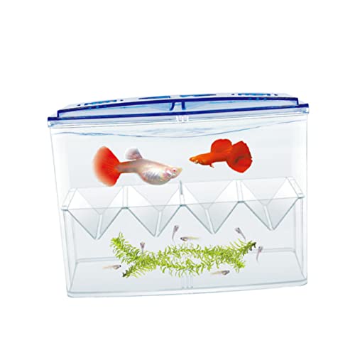 1pc Small Fish Breeding Tank Breathing Freestanding Self-Floating Isolation Box for Hatching and Incubation of Fish Fry