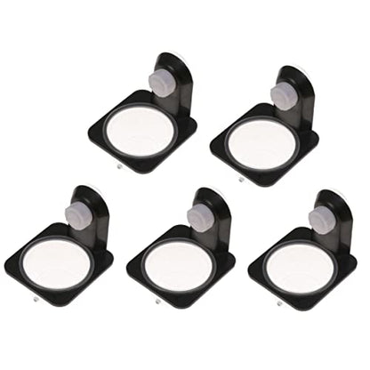 BESPORTBLE 10pcs Tortoise Habitat Accessories Reptile Bowl Solid Material Food Water Bowl for Tortoise Lizard Easy to Clean Suction Cup Style