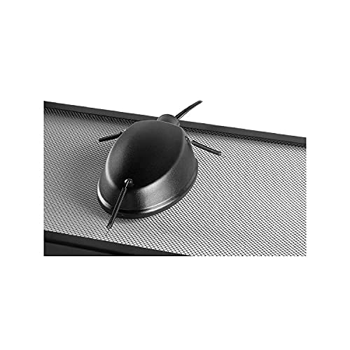 Zilla Low Profile Reptile Terrarium Fixtures Single,Black - size: 1 Count (Pack of 1)