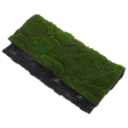 TOYANDONA Artificial Moss Grass Turf Mat 30x30cm Faux Moss Carpet for Home Garden Wedding Decor Reptile Terrarium Indoor Outdoor Artificial Greenery