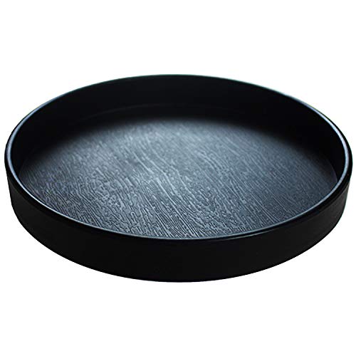 Reptile Water Food Dish Bowl Turtle Feeder Tortoise Feeding Dish Container (M, Black) - color: Black, size: M