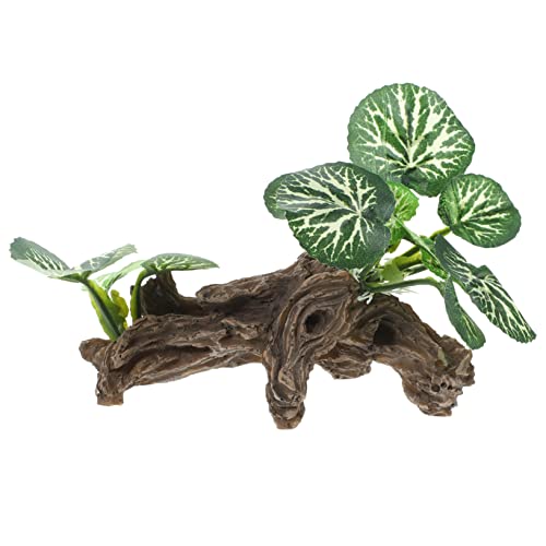 Toddmomy Realistic Artificial Reptile Plant for Tank Sphagnum Moss Decor Fish Tank Landscape