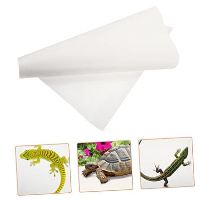 Abaodam Reptile Carpet for Snake Bearded Dragon Lizard Turtle Bedding Mat Washable Liner for Terrarium Supplies