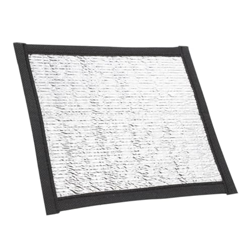 WOONEKY Outdoor Animal Heating Pad Insulation Film Pet Reptile Heating Pad Energy Efficient Easy Maintenance - size: 16.00X16.00X0.10CM
