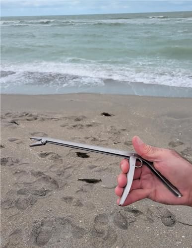 Fish Hook Remover Tool Stainless Steel Fish Dehooker Freshwater Saltwater Fishing Pliers 11-1/2 inch - style: Hook Remover