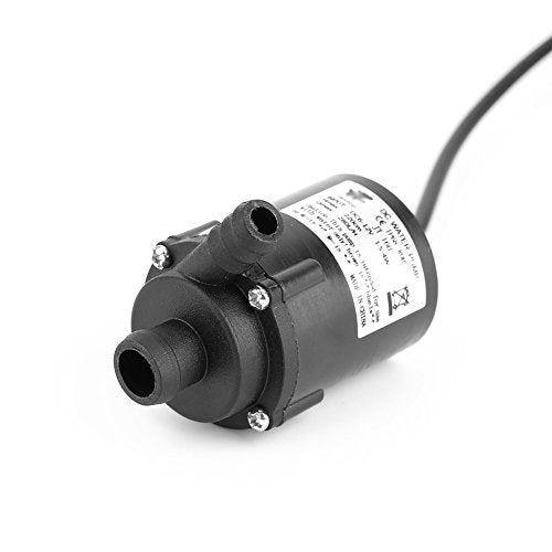 Submersible Pump, DC 6 12V Micro Water Pump 280L H Brushless Motor Ultra Quiet 40dB Aquarium Fountain Pump with 150cm Cable
