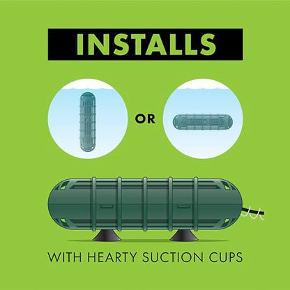 Zilla Aquatic Reptile Heater, Fully Submersible, Auto-shut Off, for Terrariums up to 40 Gallons
