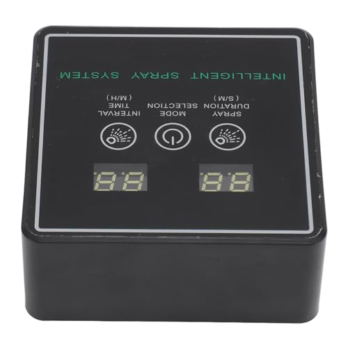 Reptile Misting System, Timer Mist Easy to Simulates Rainfall Automatic Misting System for Office (5m 2 Sprinkler Head)
