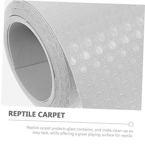 Reptile Carpet Terrarium Substrate Liner Large Bearded Dragon Bedding Snake Terrarium Accessories Eva Material Cut to Fit - color: White