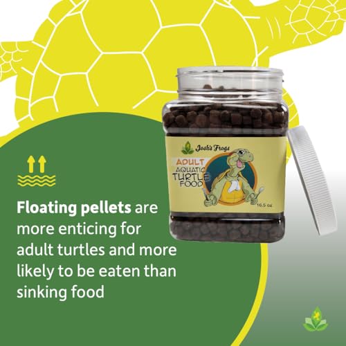 Josh's Frogs Adult Aquatic Turtle Food (16.5 oz) - size: 1.03 Pound (Pack of 1)