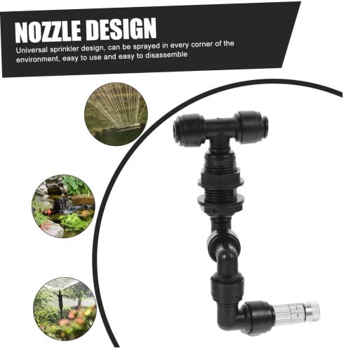 Garden Spray Nozzle Fine Mist Nozzles for Hose Wand Reptile Misting System