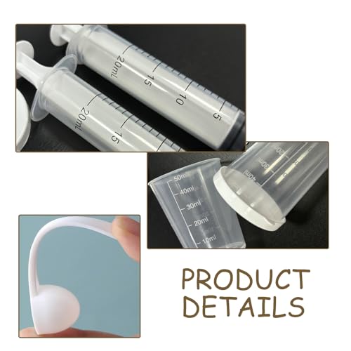 8 PCS Small Pet Feeding Syringe Sets, Baby Bird Feeding Syringe for Cats, Dogs Other Small Animal (Syringes, Milk Container, Spoons and Powder Spoons)