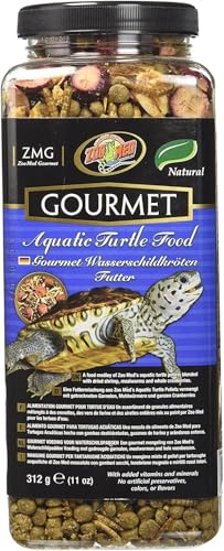 Zoo Med Gourmet Aquatic Turtle Food 11 oz - Pack of 2 - size: 11 Ounce (Pack of 2)