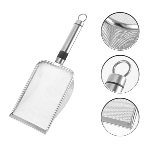 POPETPOP Pet Reptile Litter Scoop Shovel for Cleaning Reptile Waste for Terrariums and Animal Substrates Comfortable Grip Handle Easy to Use