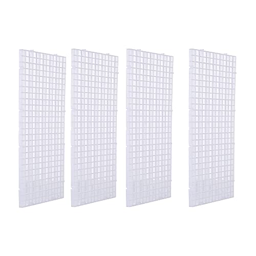 Aquarium Fish Tank Bottom Isolation, Grid Divider Tray Egg 4 Pcs (S 4pcs) - size: S 4pcs