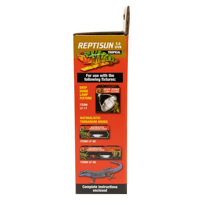 Zoo Med ReptiSun Tropical Compact Fluorescent UVB Lamp, 26 Watts,White