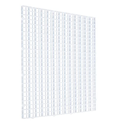 Aquarium Fish Tank Bottom Isolation, Grid Divider Tray Egg 4 Pcs (L 4pcs) - size: L 4pcs