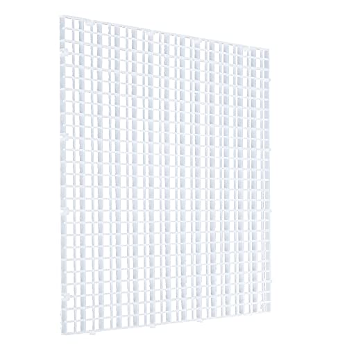 Aquarium Fish Tank Bottom Isolation, Grid Divider Tray Egg 4 Pcs (L 4pcs) - size: L 4pcs