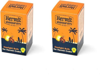 Fluker's Daylight Habitat Light Bulb for Hermit Crabs, 60,Watt (Pack of 2) - size: 1 Count (Pack of 2)