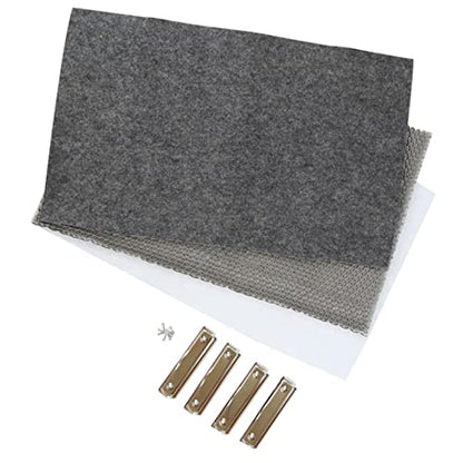Abaodam 1set Reptile Terrarium Mat Liner Snake Bedding and Moisture Retention Carpet for Turtles Lizards and Snakes Washable and Reusable Reptile Habitat Flooring Gray - color: Dark Grey