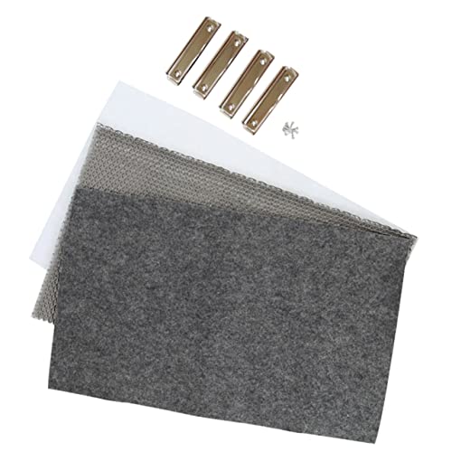 Abaodam 1 Set Reptile Carpet Substrate Mat for Lizard Cage Durable Terrarium Liner Bedding for Snakes Turtles and Lizards Washable and Reusable Breathable and Comfortable - color: Dark Grey