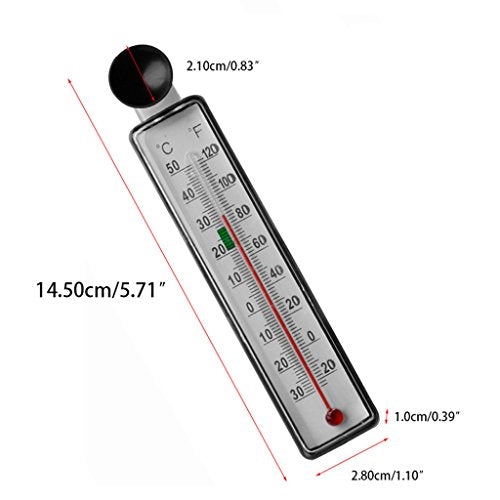 Waterproof Digital Aquarium Thermometer Temperature Measuring Tool No Probe No Wire Use Inside of Fish for T