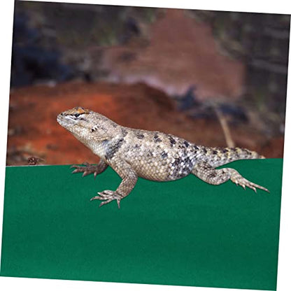 Garneck Reptile Carpet Lizard Tank Substrate Mat Pet Cage Liner Easy Clean Heat Retention