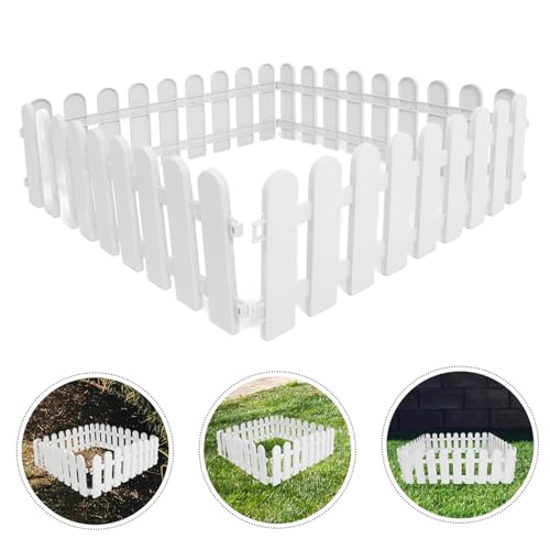 BESTonZON 4pcs Plastic Turtle Isolation Fences Outdoor Tortoise Enclosure Pet Safety Pen for Breeding and Grazing Sturdy Modular Pet Fences for Secure Outdoor Play and Rest