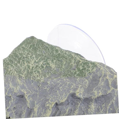 BESPORTBLE Turtle Basking Platform with Adjustable Height Realistic for Aquatic Turtles Easy to Install Floating Island Terrarium Decoration