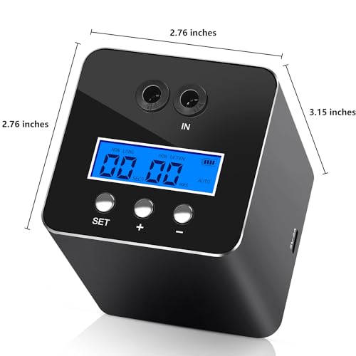 reptile humidifier, LCD with timing function, time length and interval can be set, reptile mister system with 2 spray nozzles, misting system for reptiles of amphibians, tanks, Paludarium