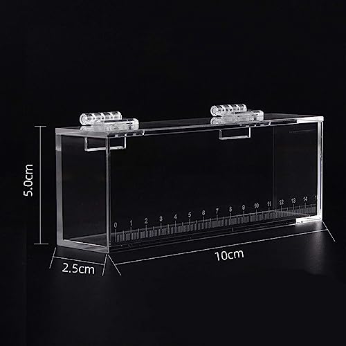 Clear Acrylic Breeding Enclosure with Observation Window, S