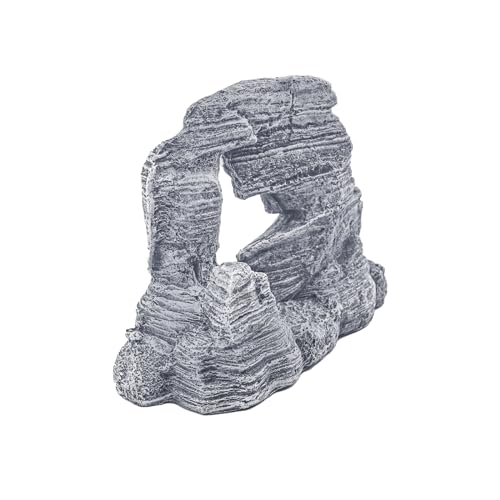 Vecolla Aquarium Rocks Aquascaping, Large Fish Tank Rock Decor, Hollow Design Aquarium Rock Decor, Reptile Climbing Decor, Aquarium Stone Landscaping Accessories