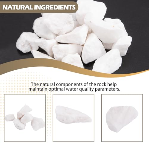 Shrimp Rocks, 5 oz for Crayfish, Snails, Hermit Crab, Crustacean, Aquarium | for Marine Tanks, Freshwater Use & Terrarium Habitats