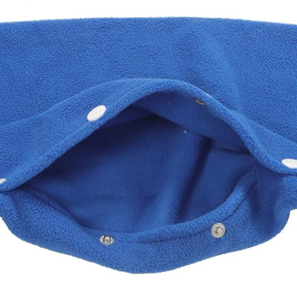 Portable Reptile Carrier Sling Bag Adjustable Small Animal Travel Backpack Breathable Blue Chest Bag for Bearded Dragons Lizards and Snakes