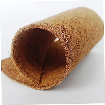Reptile Carpet Natural Coconut Fiber Mat Washable Bedding Liner for Terrarium Use for Lizards Snakes and Tortoises Soft and Easy to Clean