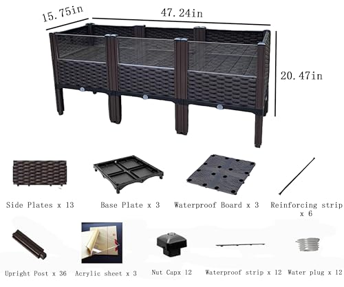 Tortoise Habitat & Reptile Enclosure – Indoor/Outdoor Turtle House with Leakproof Tray – Ideal for Pet Tortoises, Turtles & Amphibians – Breeding Box for Reptiles & Small Animals