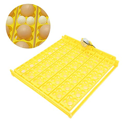 Egg Incubator Tray, Hollow Four Leaf Fancy Automatic Egg Turning Tray, Egg Turner for Survivors, Small Commercial Farmers, Chicken Duck Quail (110V) - size: 110V