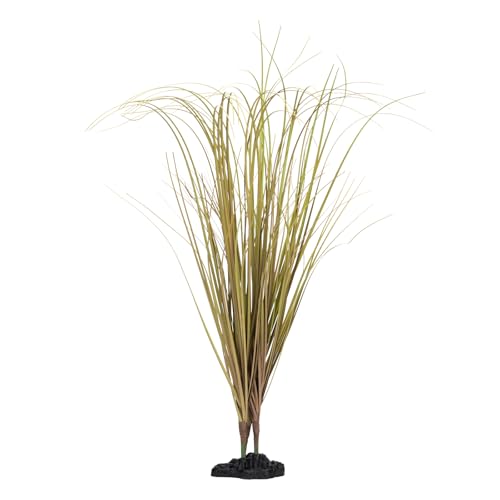 Fake Desert Dry Grass, Artificial Plants for Reptile Tank Accessories, Habitat Decor Fit for Bearded Dragon, Crested Gecko, Leopard Lizard, Chameleon, Artificial Outdoor Plants, Terrarium Decor (1)