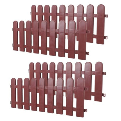 4pcs Outdoor Tortoise Enclosure Garden Fence for Small Animals Reptile Supplies Playpen Lawn Edging Barrier for Pets Sturdy Animal Barrier Fencing