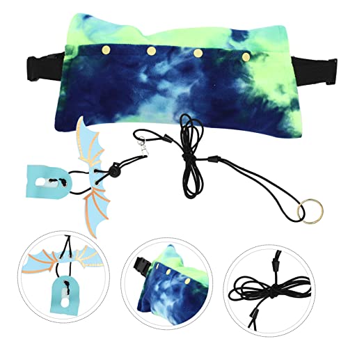 Healifty Adjustable Reptile Carrier Bag with Sling Strap Portable Canvas Pet Carrier for Bearded Dragon Lizard Outdoor Travel Walking Hiking