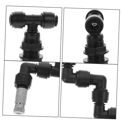 Garden Spray Nozzle for Reptile Humidifiers Efficient Misting Tool for Terrariums for Tank Watering Easy Installation for Optimal Coverage - size: 14.00X13.50X2.00CM