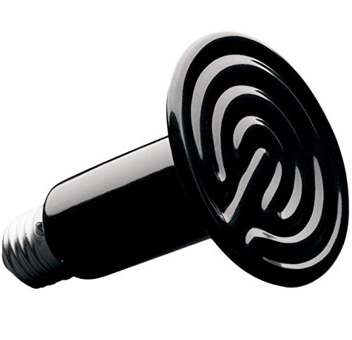 Black 100W 110V Ceramic Heat EMITTER BROODER Infrared LAMP Bulb Reptile PET COOP Grow