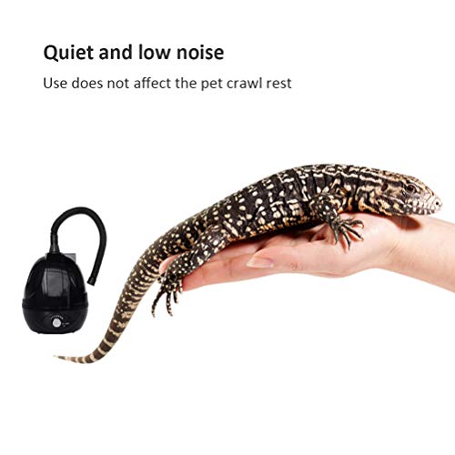 Reptile Fogger AntiIdling Protection 1 Unit for Reptile Humidification Silent Operation 20 * 14 * 23cm (White)