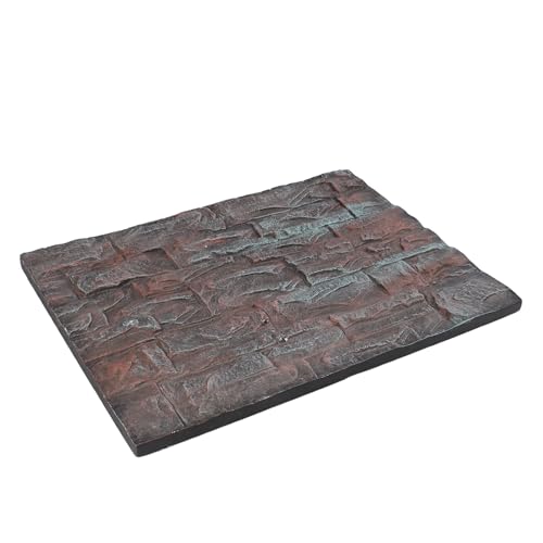 CHICIRIS 3D Reptile Background, Aquarium Background Foam Rock Wall Decor with 3D Textures for Fish Tank Reptile Tank Terrarium (D) - size: D