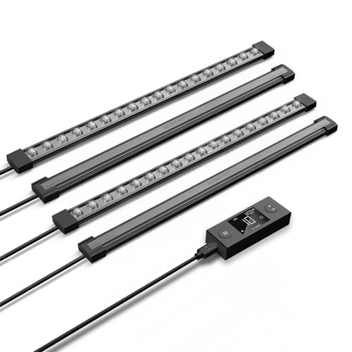 AC Infinity IONBEAM S16, Full Spectrum LED Grow Light Bars 16”, Deeper Penetration Samsung LM301H EVO Diodes and Digital Dimming Timer Controller, for Veg Bloom Indoor Plants, Grow Tents, Greenhouses - color: Gray, size: 16-Inch, Full Spectrum