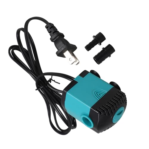 Sosoport Small Submersible Water Pump for Fish Tank and Hydroponics Energy Saving and Easy to Install High Efficiency Circulation for Aquariums and Water Features